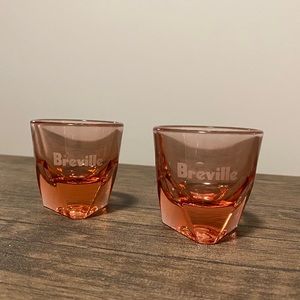 EXCLUSIVE Breville glass espresso cups